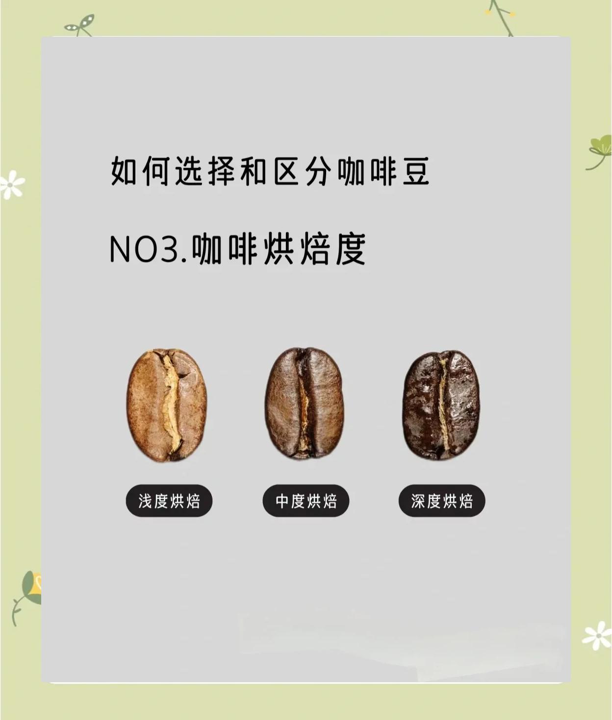 咖啡豆烘焙程度与风味全解析